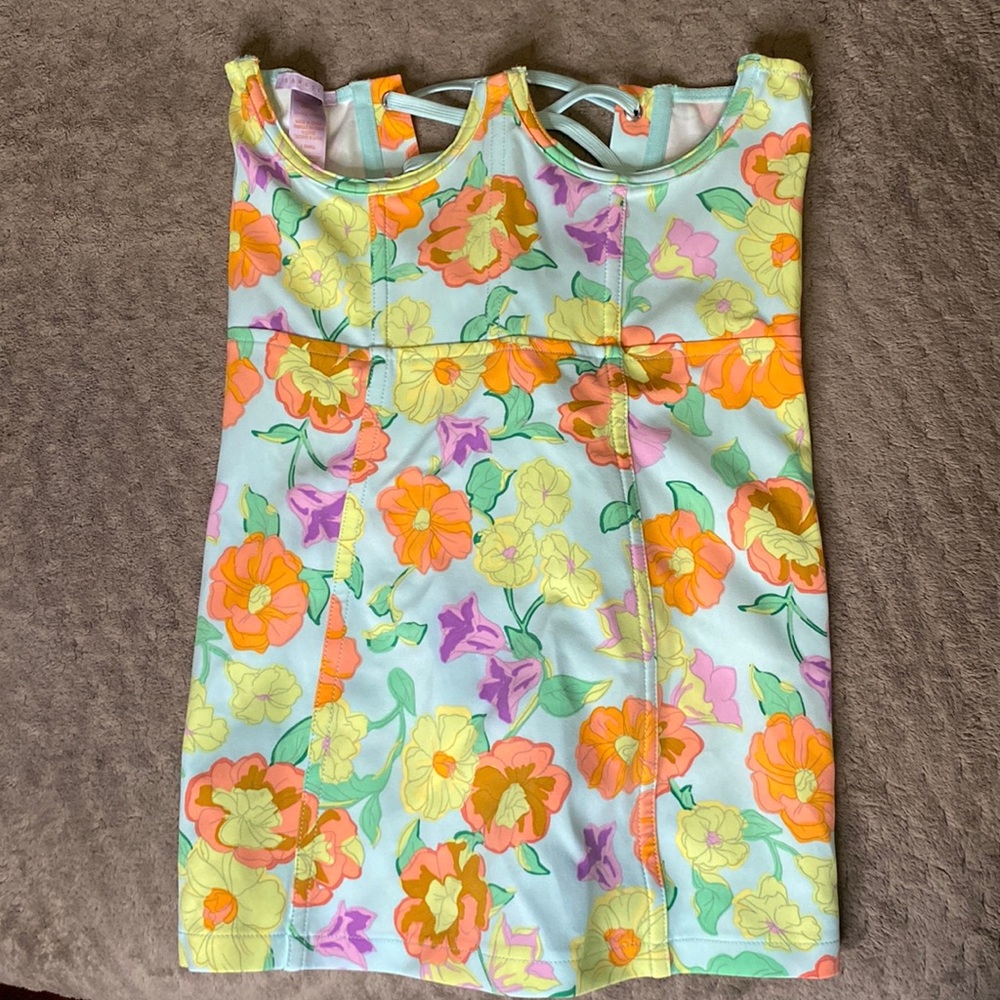 SavageXFenty Free Spirit Floral Cupless Corset